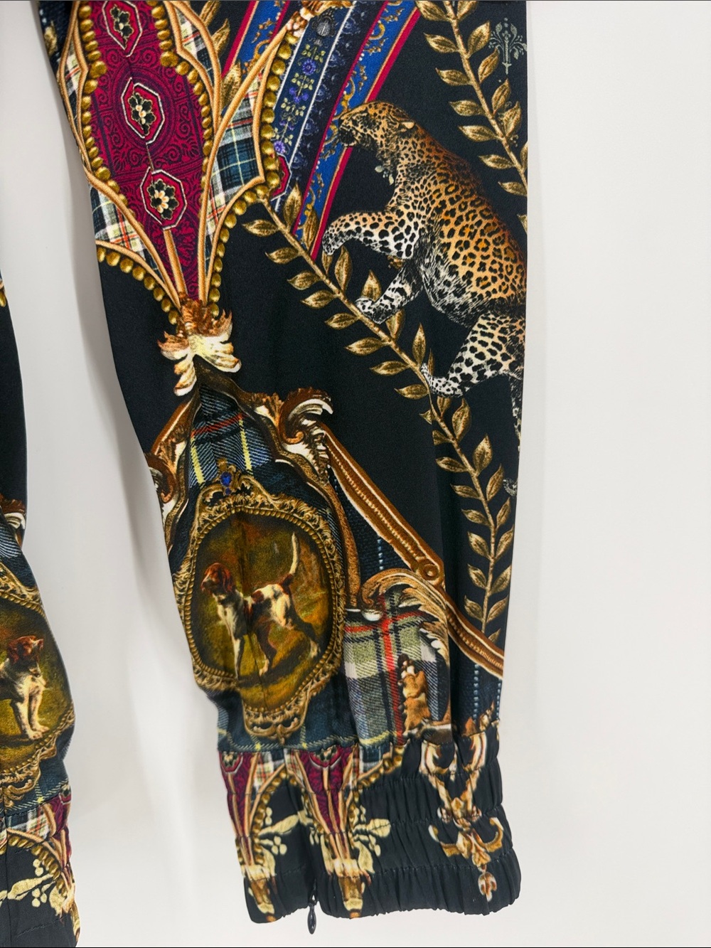 CAMILLA Dining Hall‎ Darling Silk Jogger Pants Small Designer Resort Luxe - Picture 8 of 12